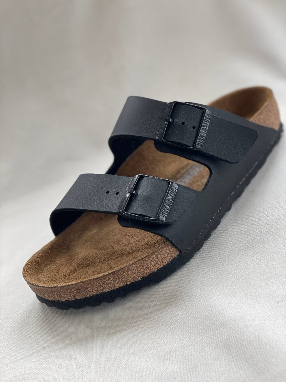 Birkenstock Arizona BS Regular Women 8 Men 6 Black Leather Sandal 0051791 Unisex - Picture 4 of 11